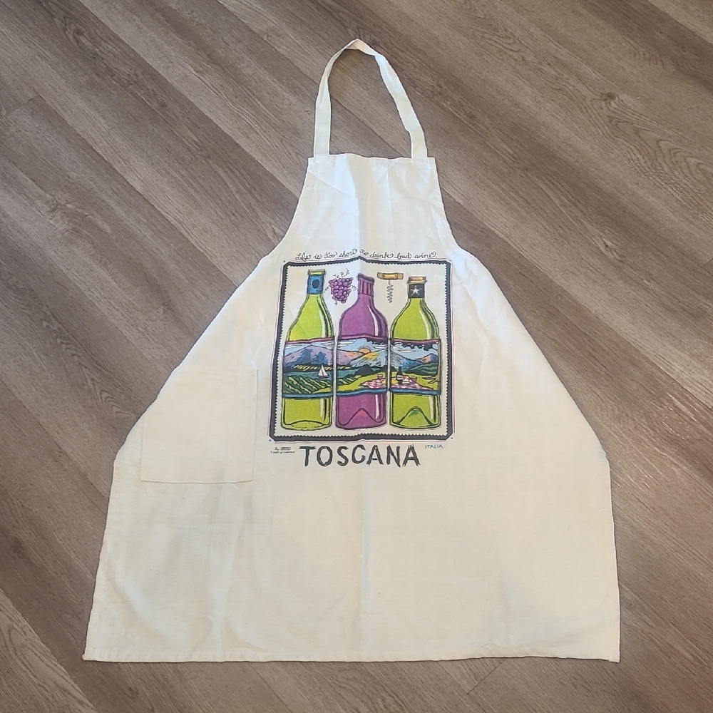 NWOT Wine Lover Apron